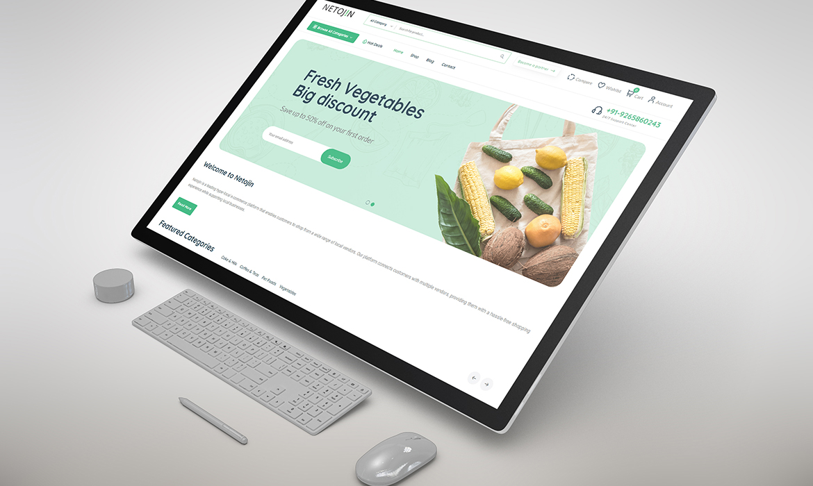 Grocery Store eCommerce Website